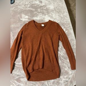 Burnt orange sweater size medium